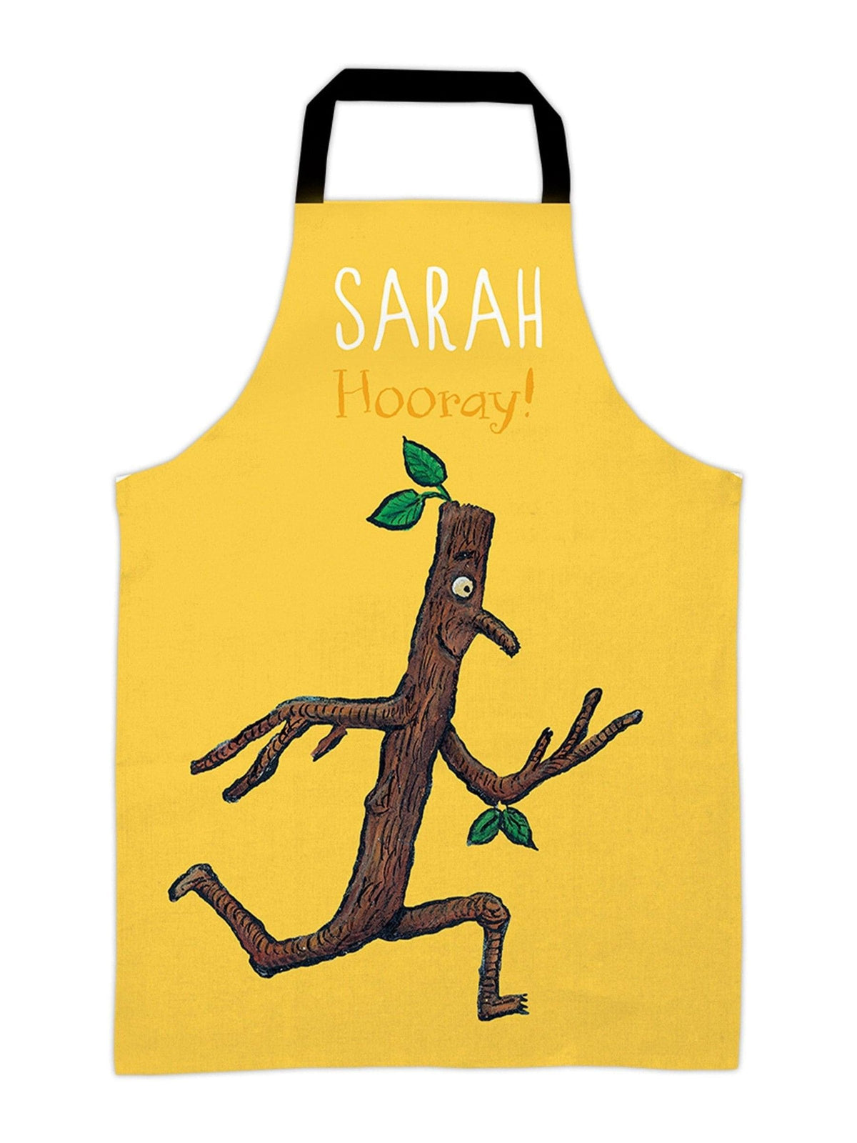 Star Editions Stick Man personalised apron, imported from the UK