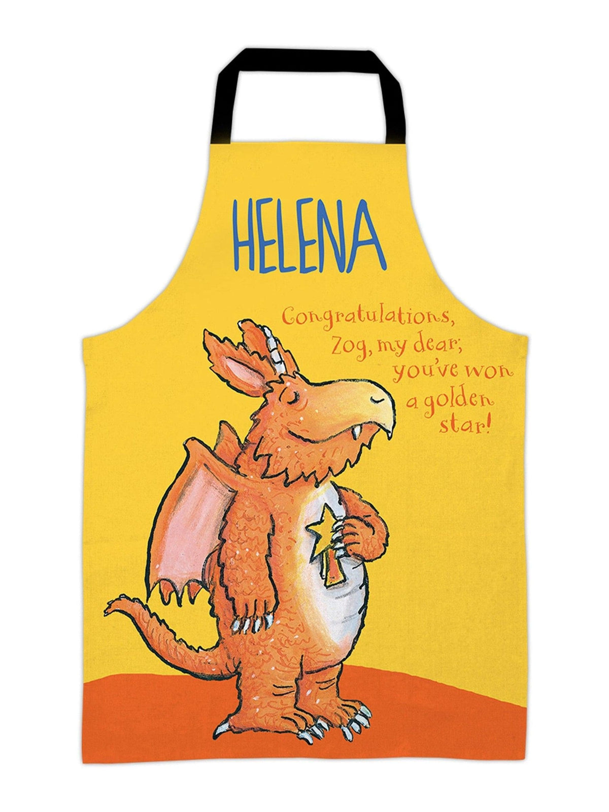Star Editions Zog children's apron 100% cotton, UK version