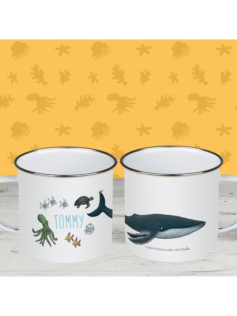 Personalised This Is The Sea enamel mug by Star Editions - British product