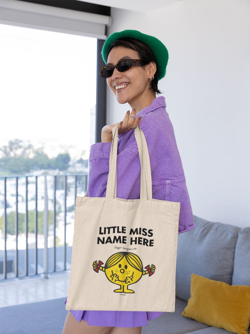 Star Editions Little Miss Cream personalised tote bag - British product
