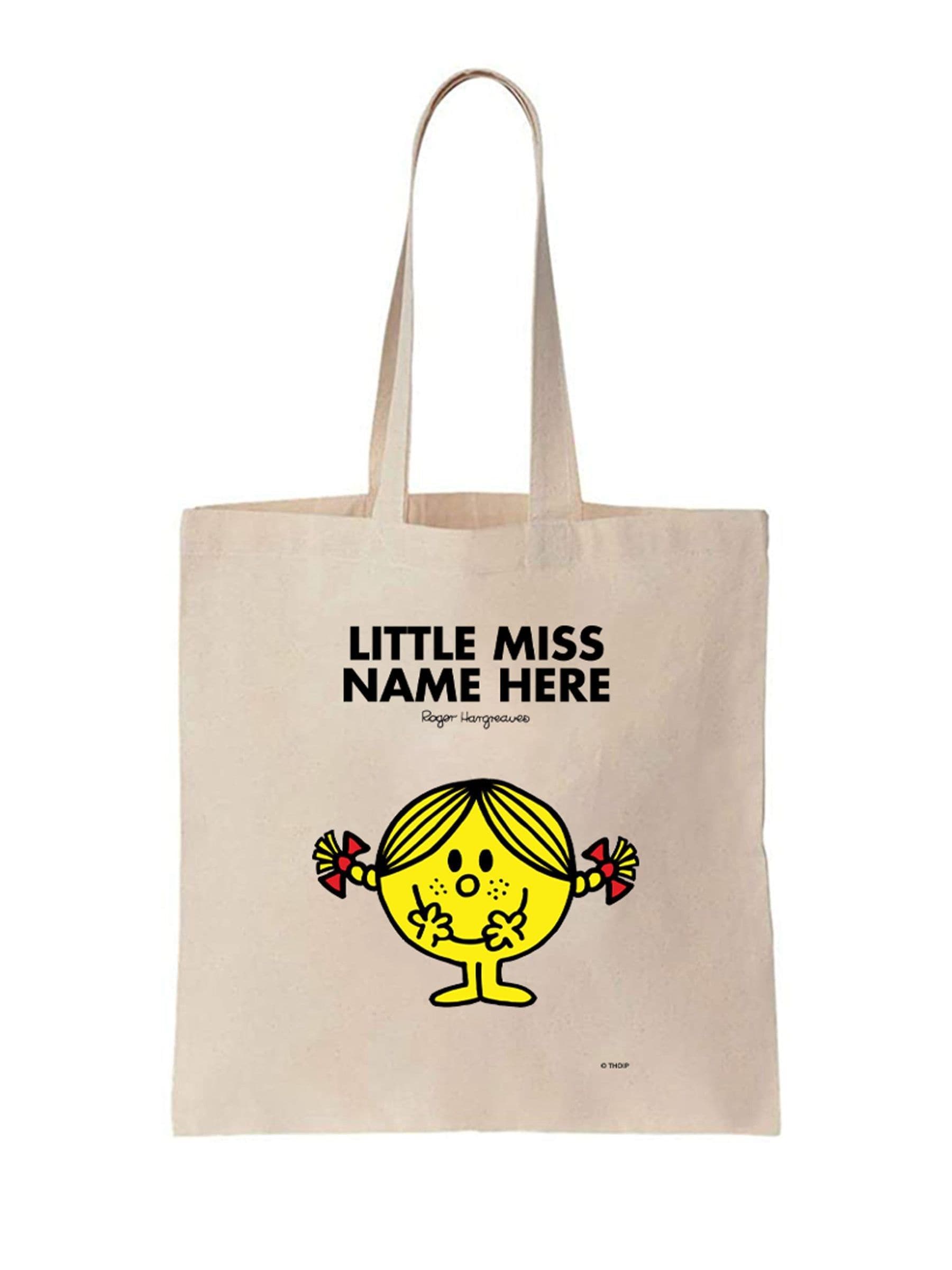 Star Editions Little Miss Cream personalised tote bag - British product