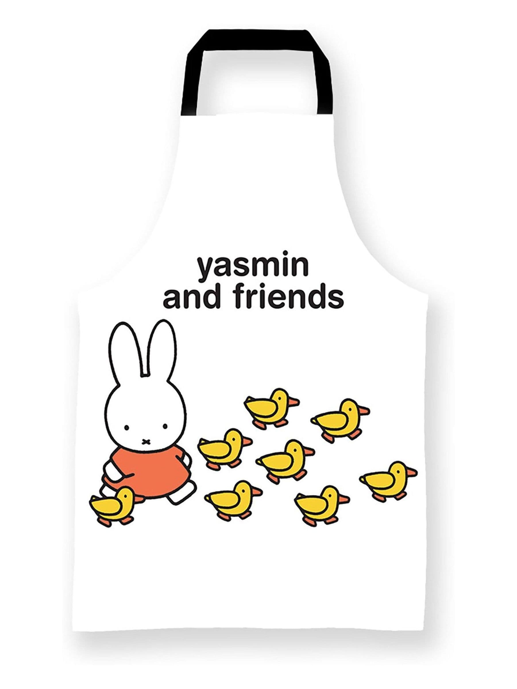 Star Editions Miffy and Friends white apron 100% cotton (British brand)