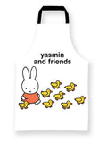 Star Editions Miffy and Friends white apron 100% cotton (British brand)