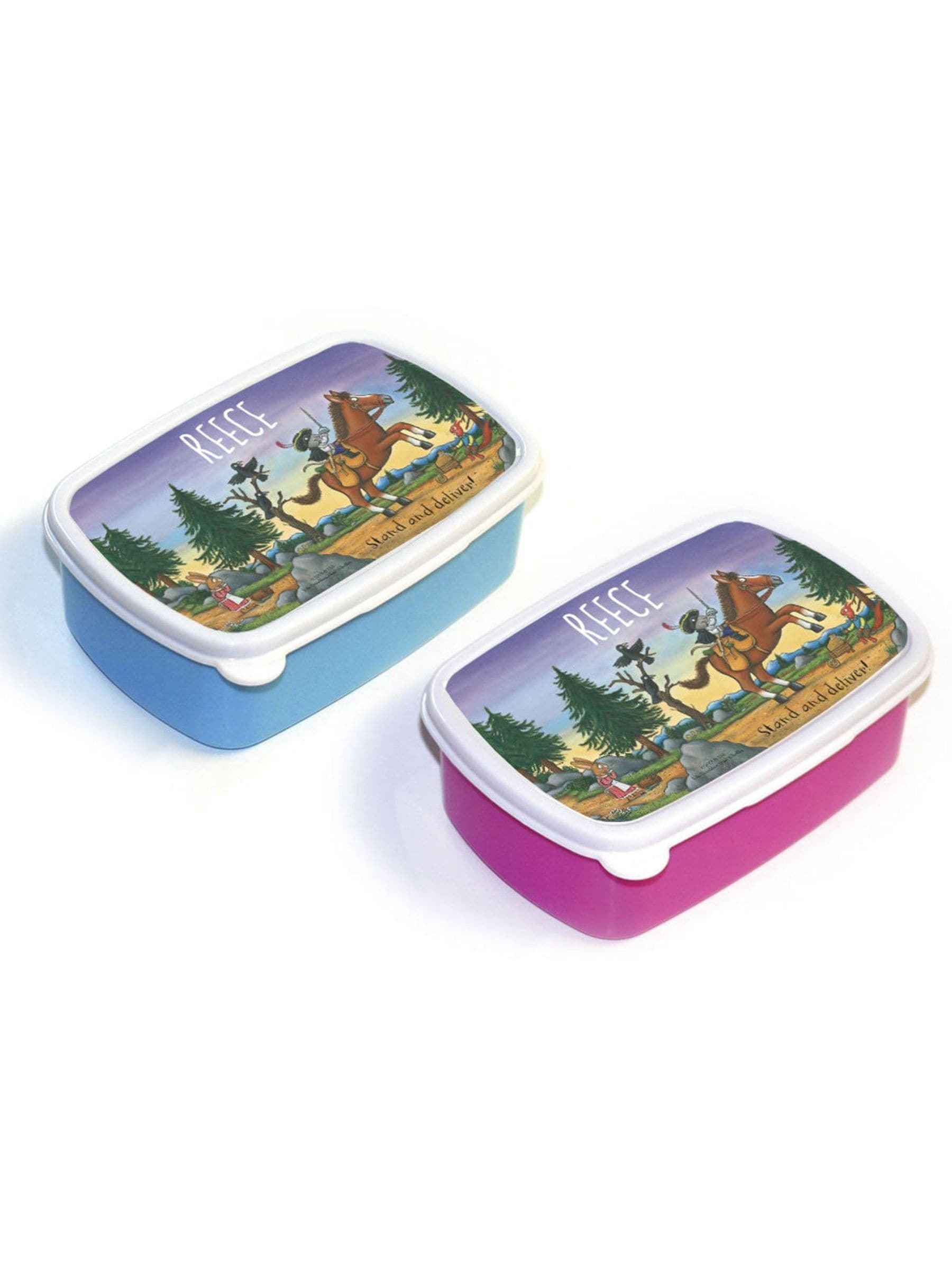 Star Editions Highway Rat themed lunch box pink/blue - British product