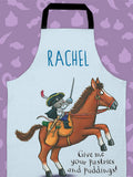 Star Editions blue Highway Rat children's apron (British brand)