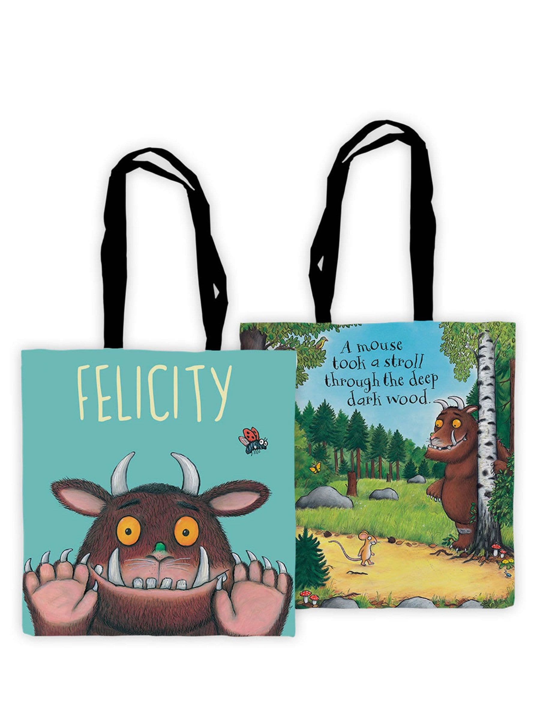 Star Editions Gruffalo personalised tote bag 40x40cm (British brand)