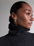 Otiumberg sterling silver pebble earrings (British brand)