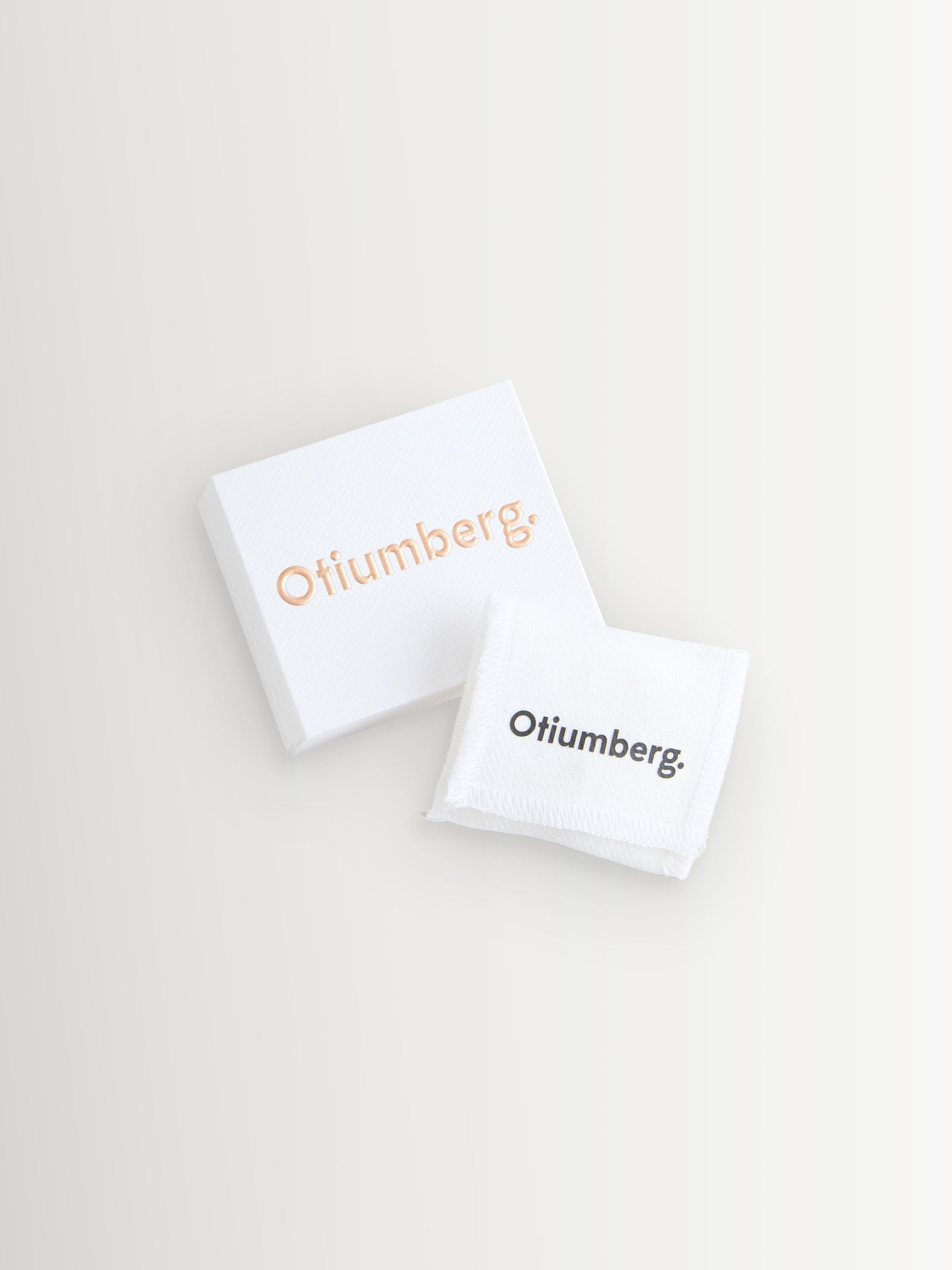 Otiumberg sterling silver pebble earrings (British brand)