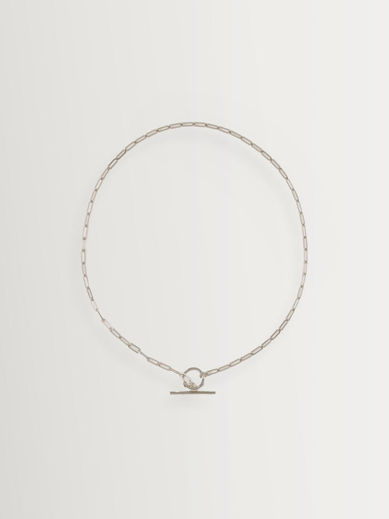 Otiumberg sterling silver small love link necklace - British product