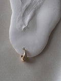 Otiumberg Gold Vermeil mini graduated hoops, imported from the UK