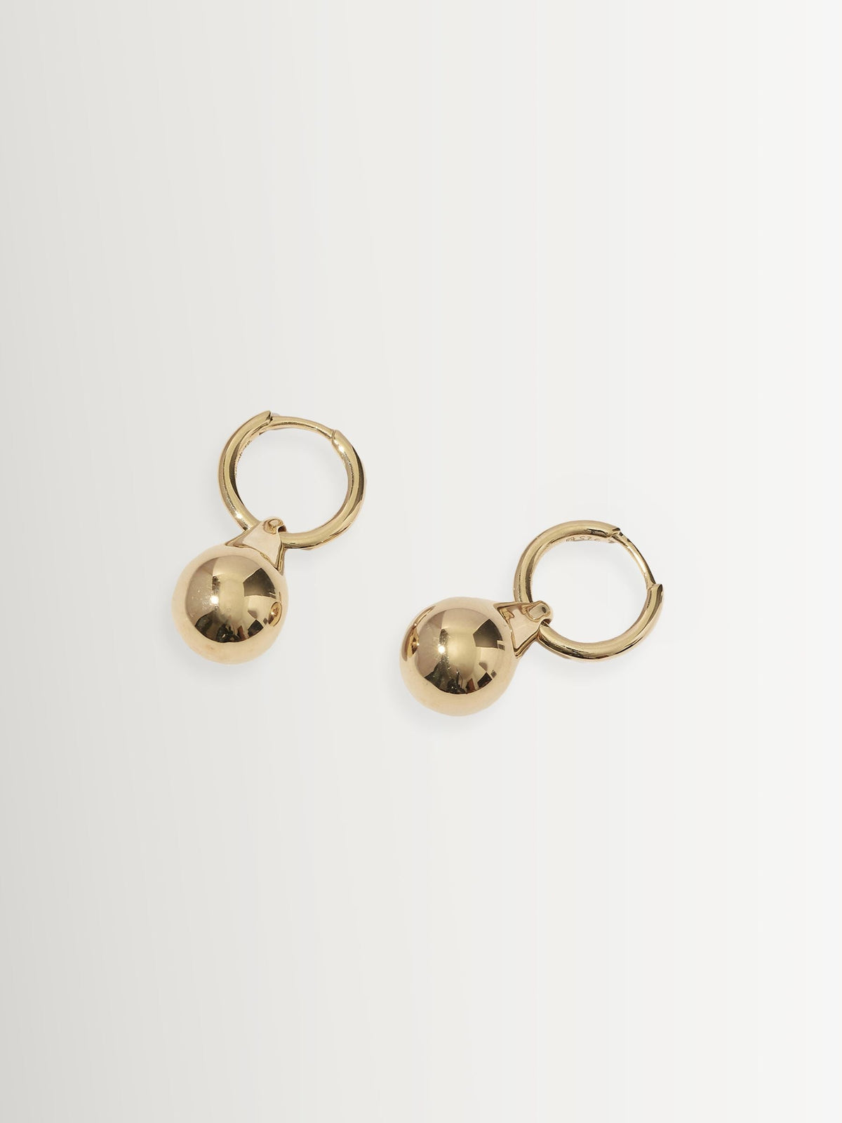 Otiumberg gold vermeil Stilla earrings, imported from the UK
