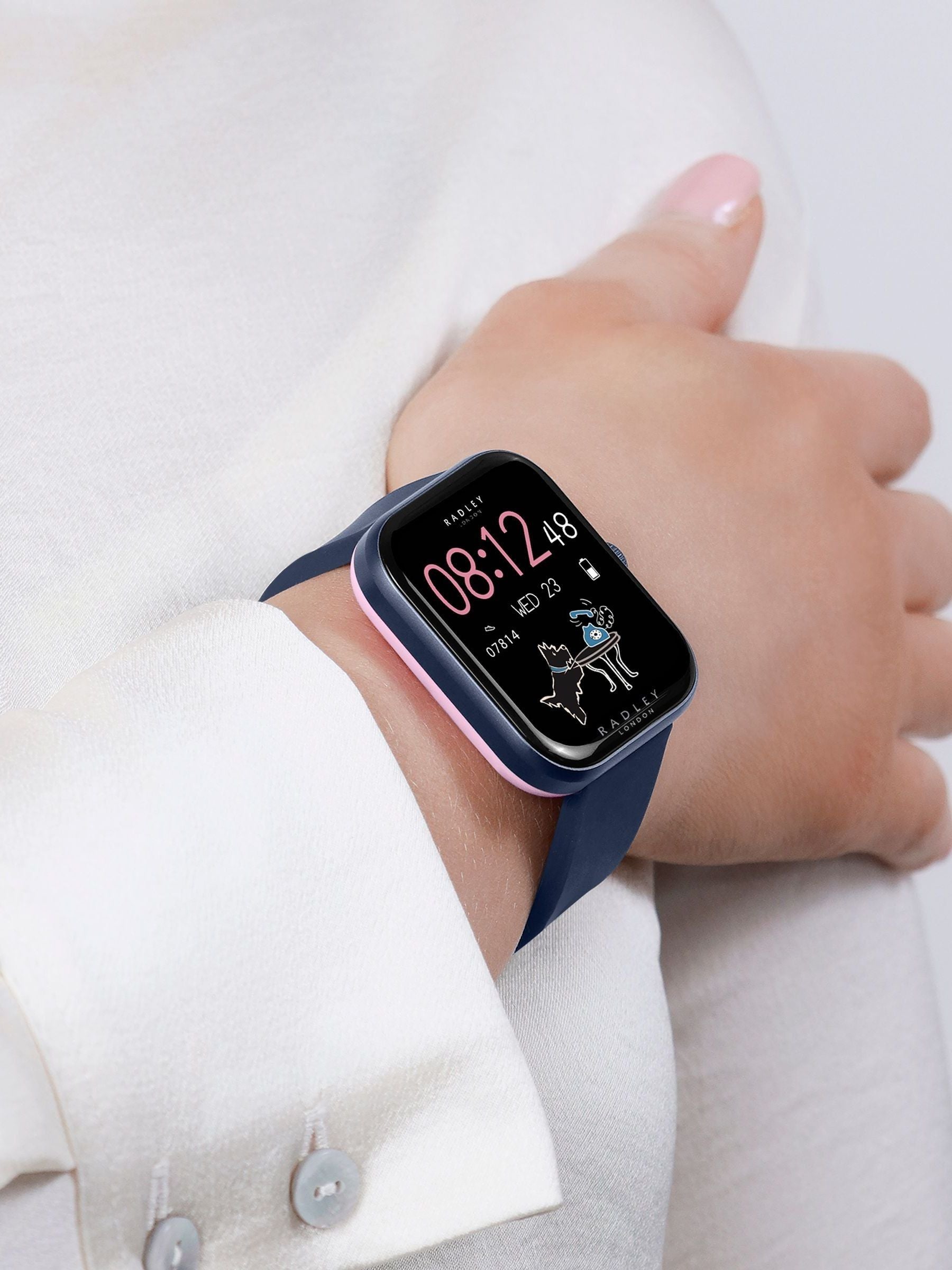 Radley Pink Series 32 smart watch 38mm, imported from the UK
