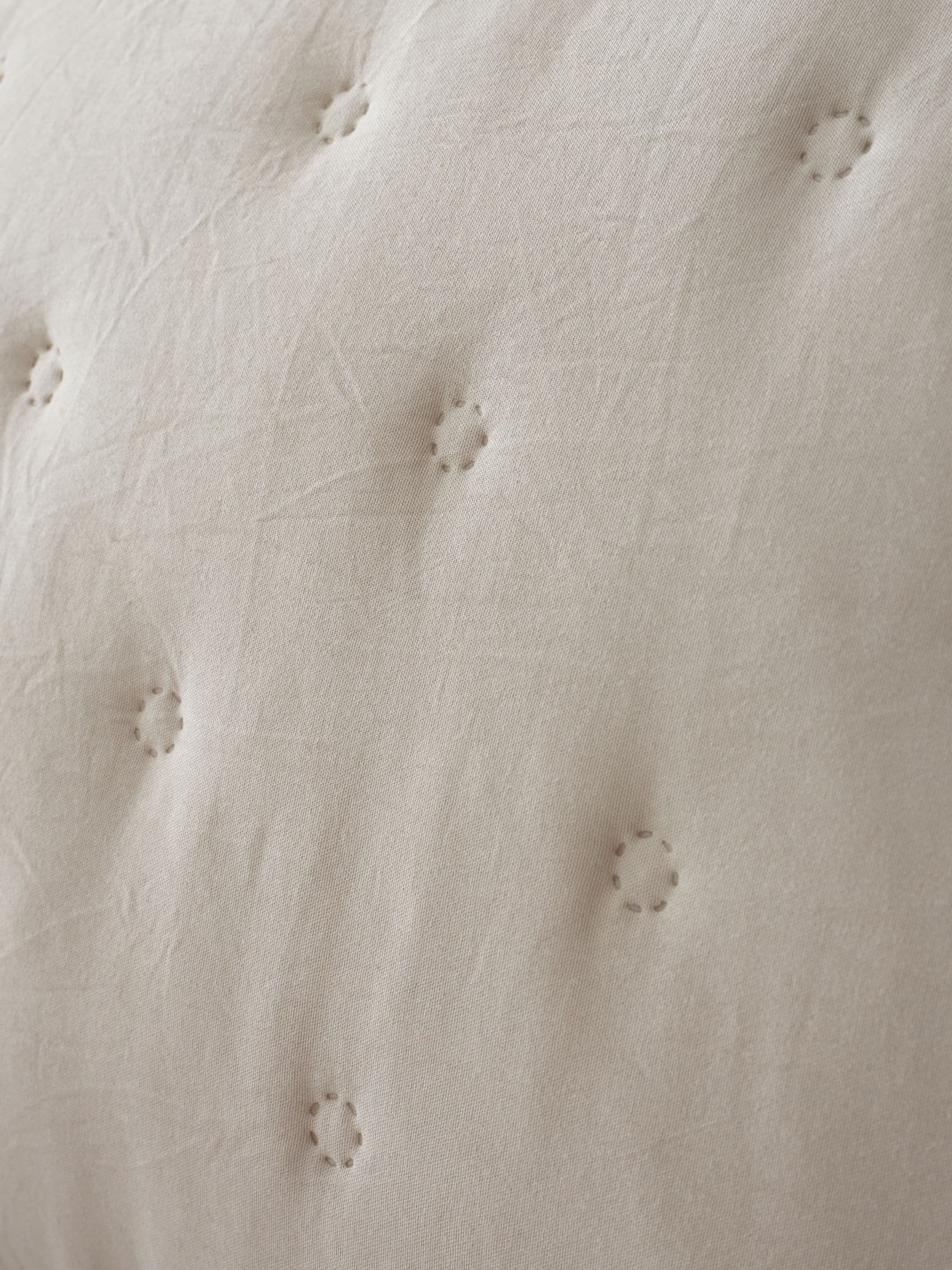 Catherine Lansfield Natural Sherpa bedspread, imported from the UK
