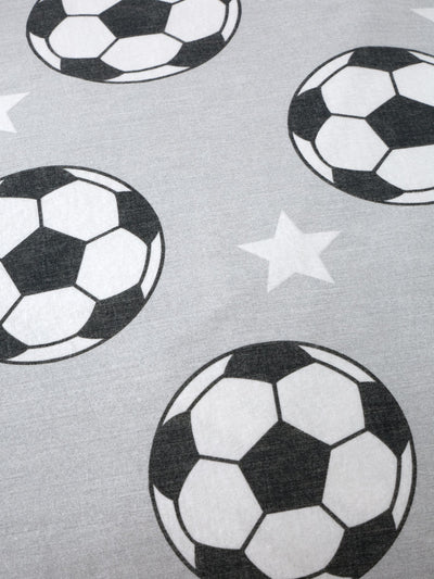 Drap-housse de lit de football 100 % coton brossé supersoft gris Catherine Lansfield Next - Achetez en ligne sur McGrocer