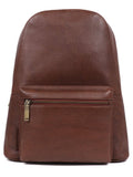 Jones Bootmaker brown Vally leather backpack, imported from the UK