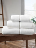 Bianca white zero twist cotton bath towel, UK version