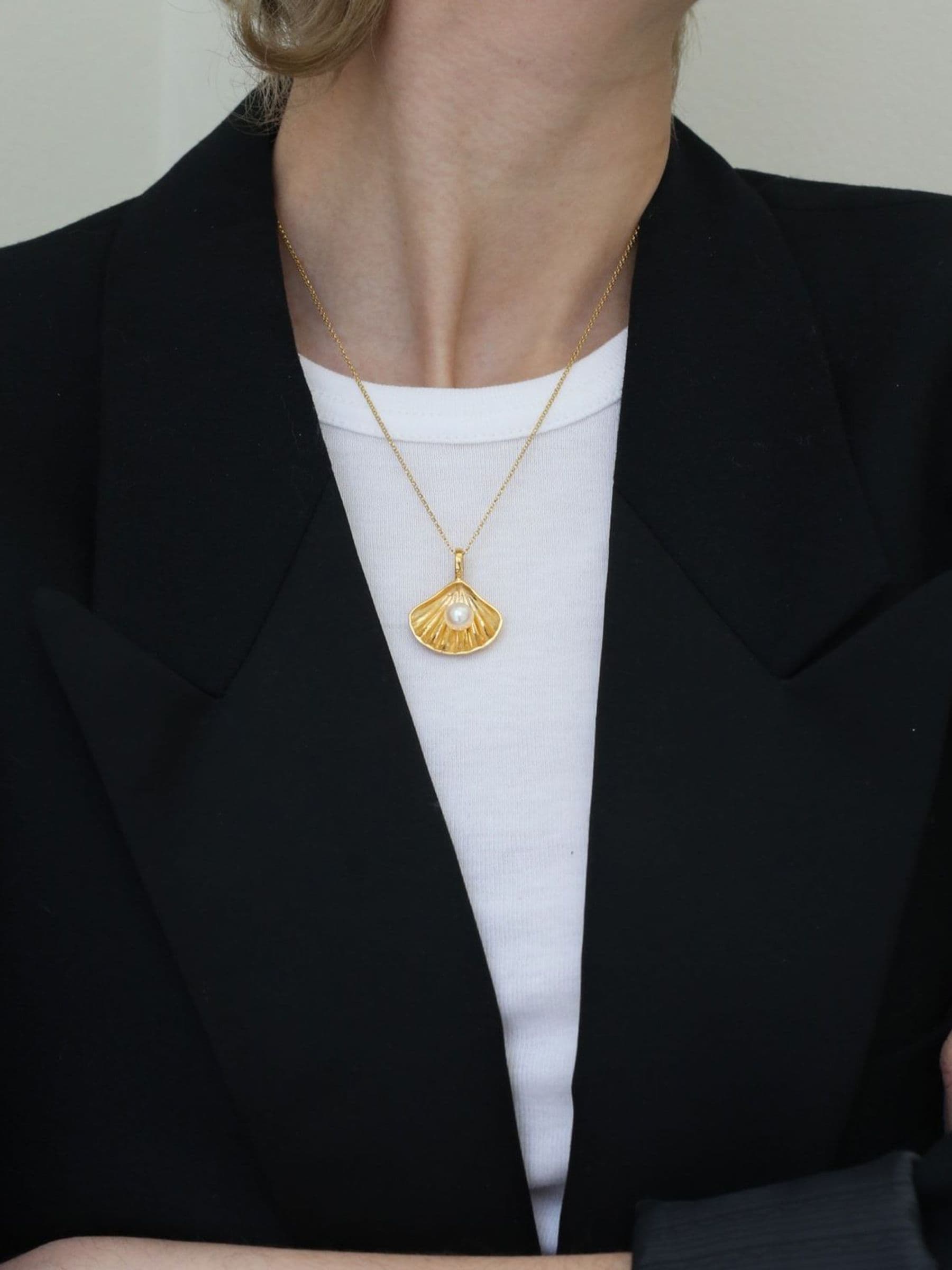Hermina Athens gold plated Kochyli thin chain necklace, imported from the UK