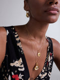 Hermina Athens gold plated Kochyli thin chain necklace, imported from the UK