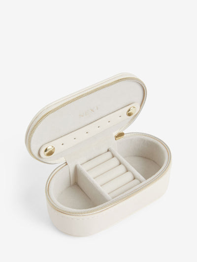 Next Off-White Mini reisesmykkeboks - Kjøp online hos McGrocer