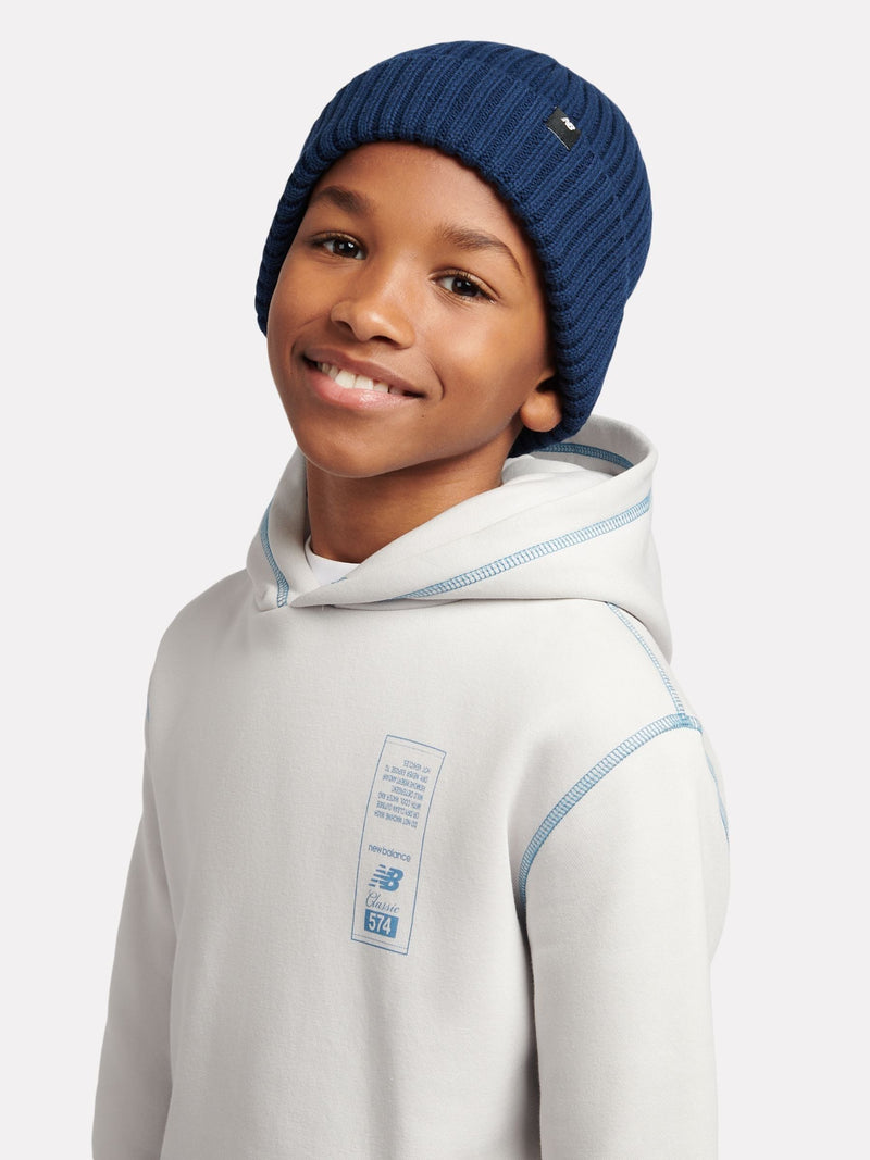New Balance Pink Tab Beanie Hat
