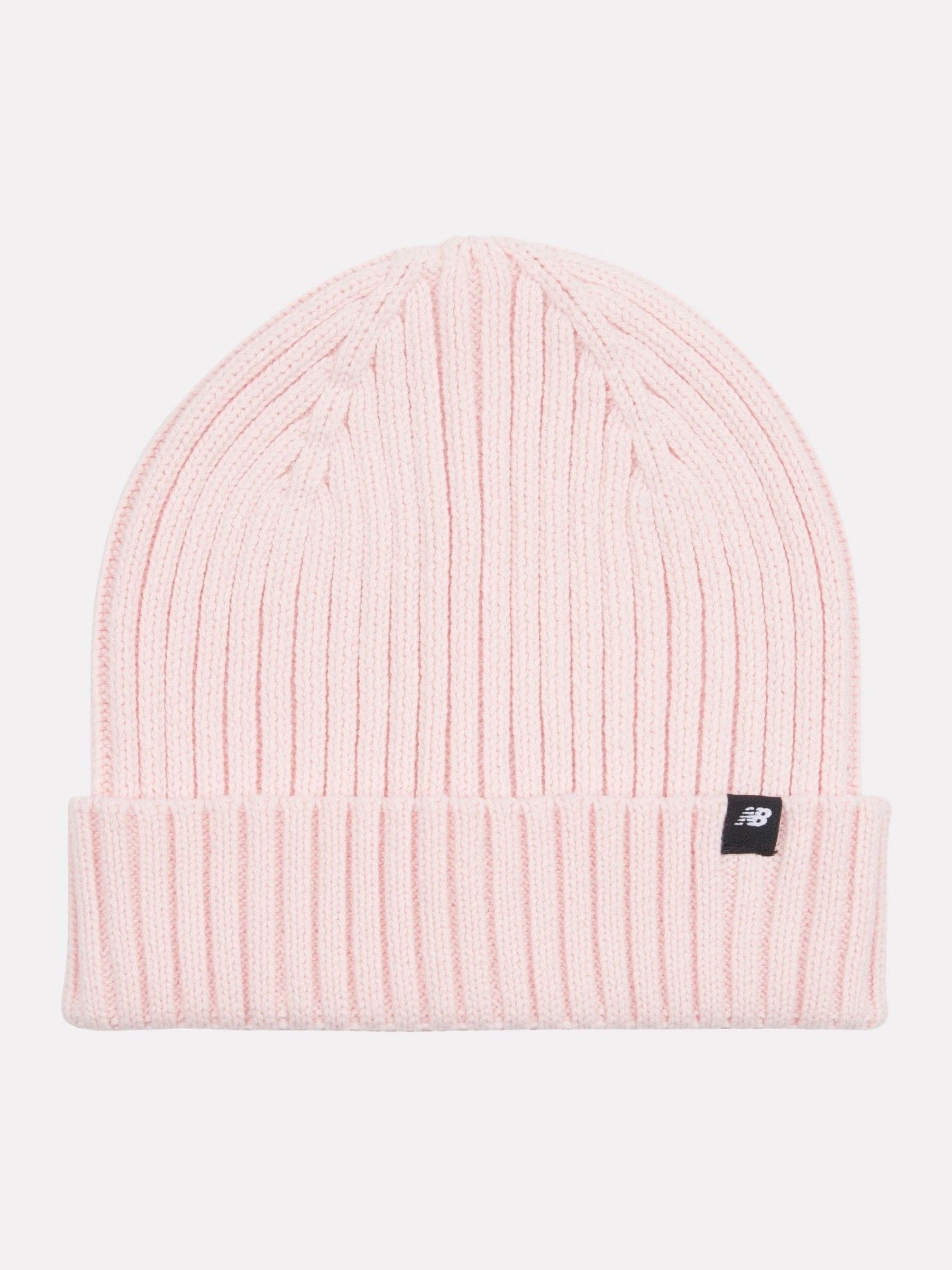 New Balance Pink Tab beanie hat 100% polyester - British product