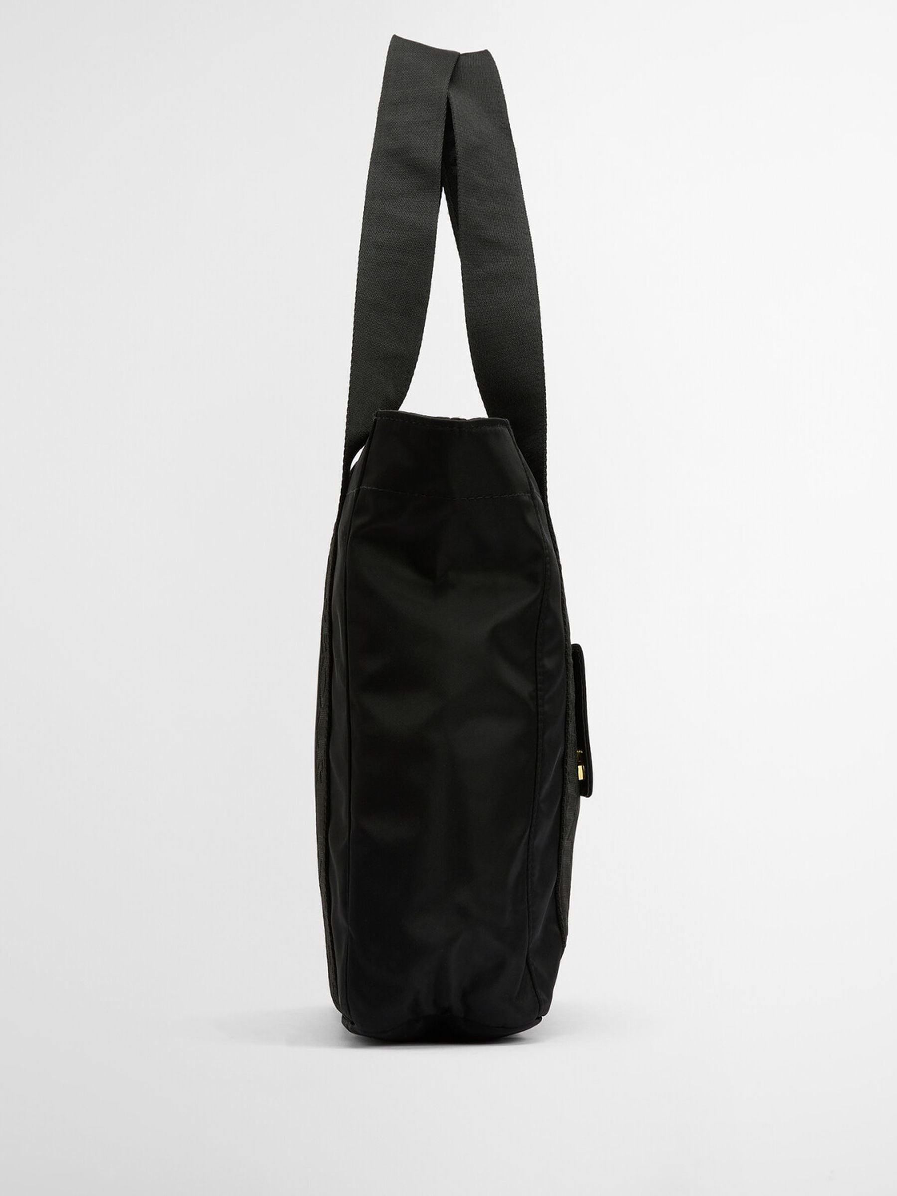 Barbour International black tote bag Qualify Logo, UK version