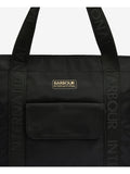 Barbour International black tote bag Qualify Logo, UK version