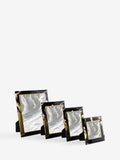 Blue navy marble glass photo frame - British product