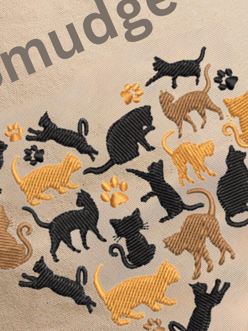 RUFF personalised cat toy tub 100% cotton, UK version