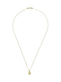 Beaverbrooks 9ct yellow gold teardrop necklace 45cm - British product