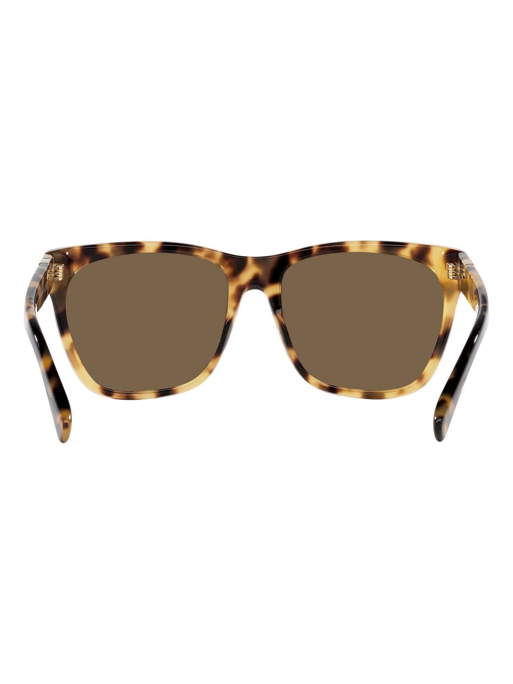 Ralph Lauren black oversized Ricky sunglasses (British brand)