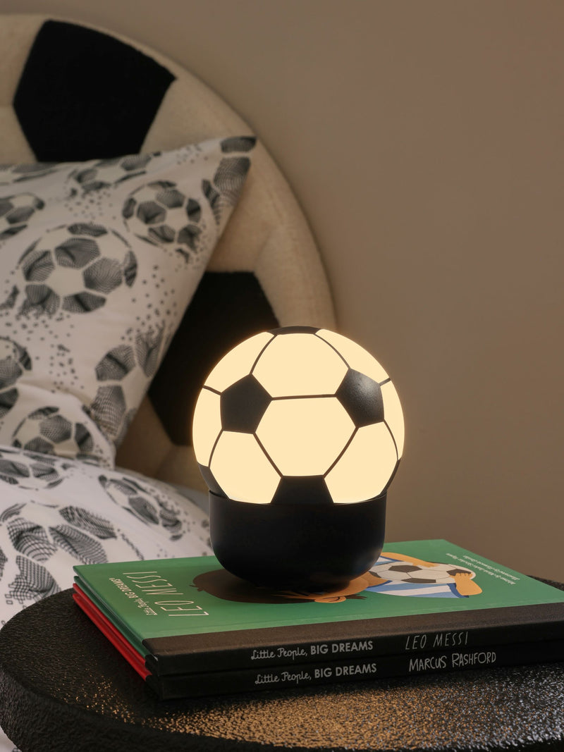 Black Pod rechargeable football touch lamp - British product