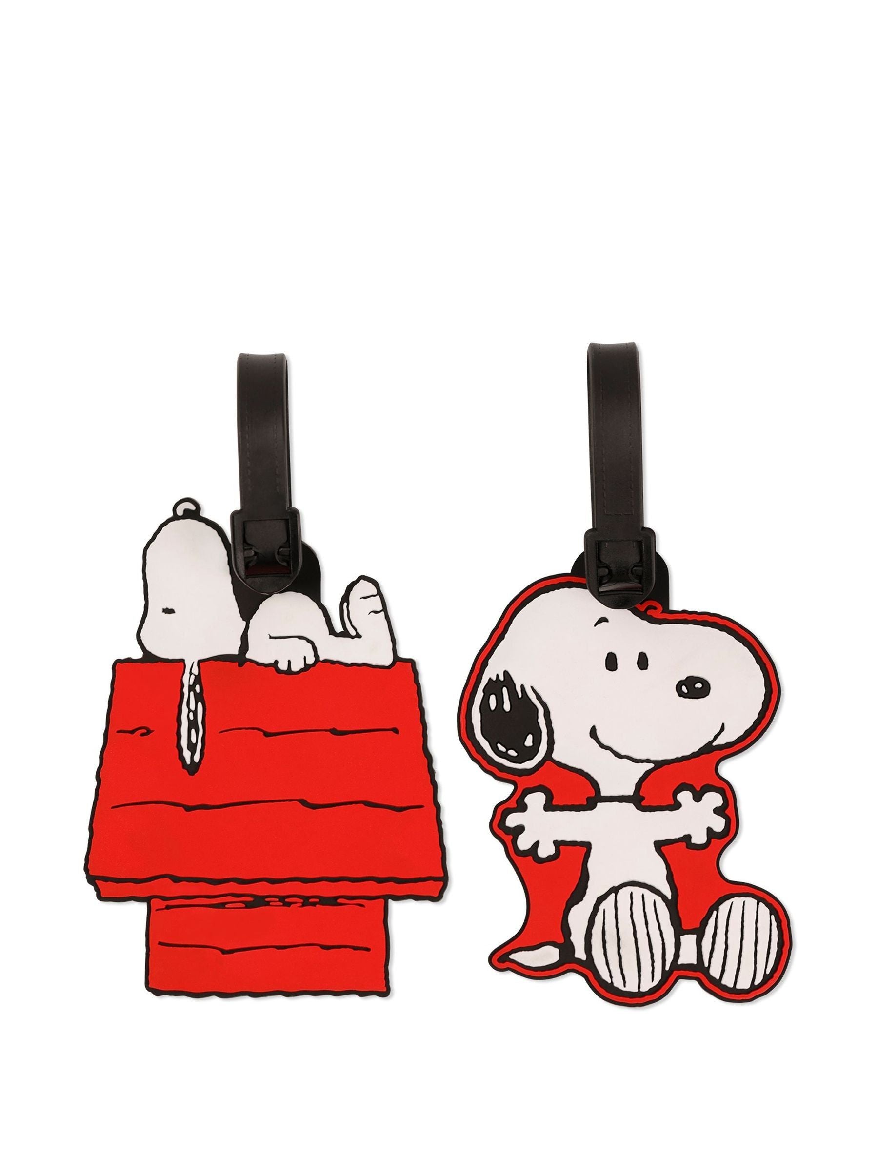 Peers Hardy Peanuts Snoopy silicone luggage tags, UK version
