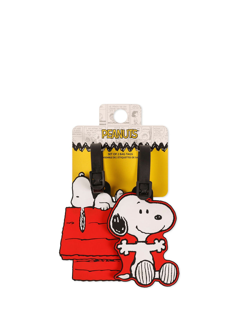 Peers Hardy Peanuts Snoopy silicone luggage tags, UK version