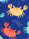 JoJo Maman Bébé Navy Crab sun hat, imported from the UK