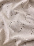 Jojo Maman Bébé bear pointelle knit baby blanket 90x70cm - British product