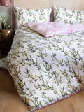 Rockett St George Vintage Bamboo duvet and pillowcase set, imported from the UK