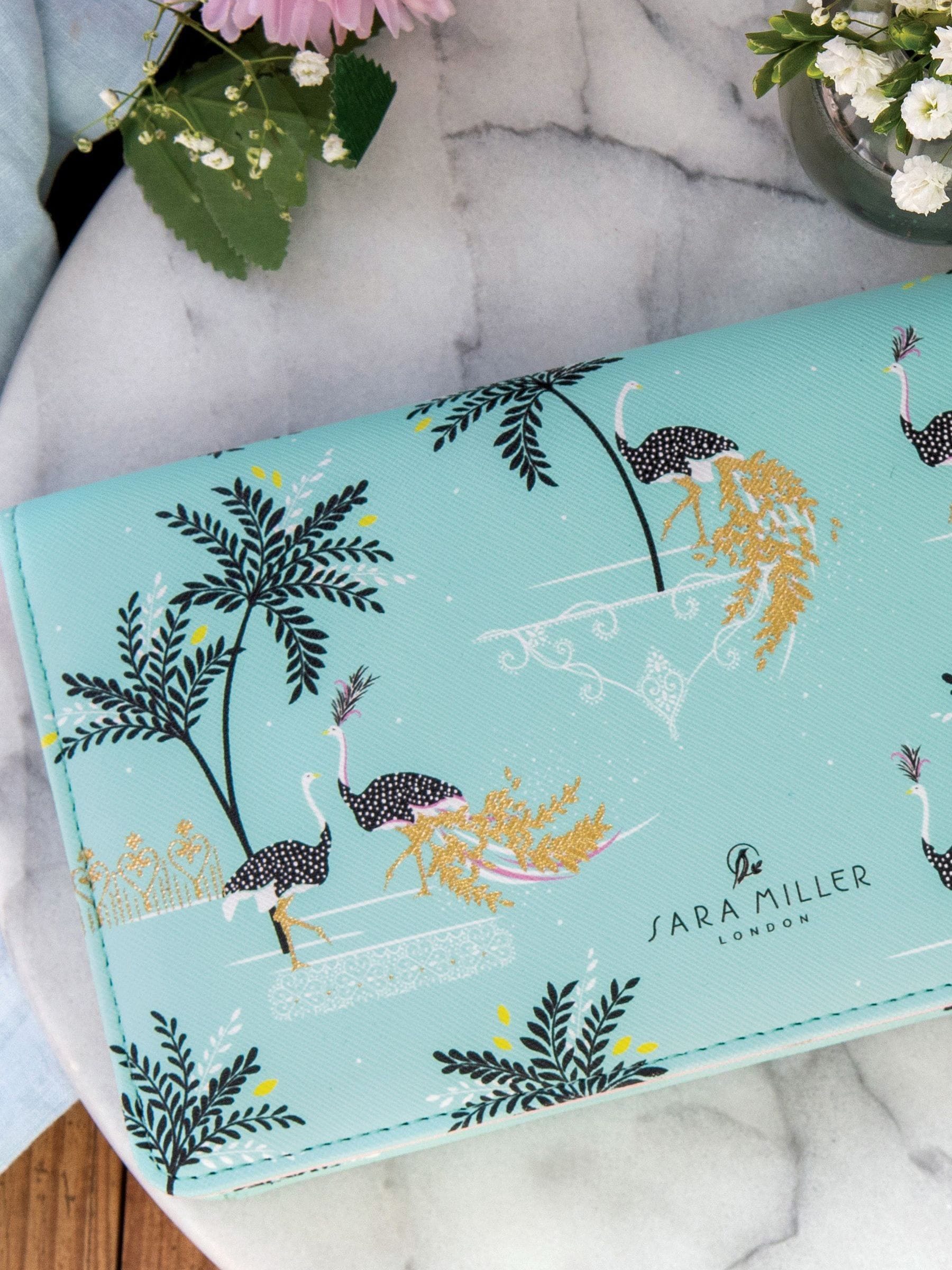 Sara Miller Savannah faux leather travel wallet, UK version