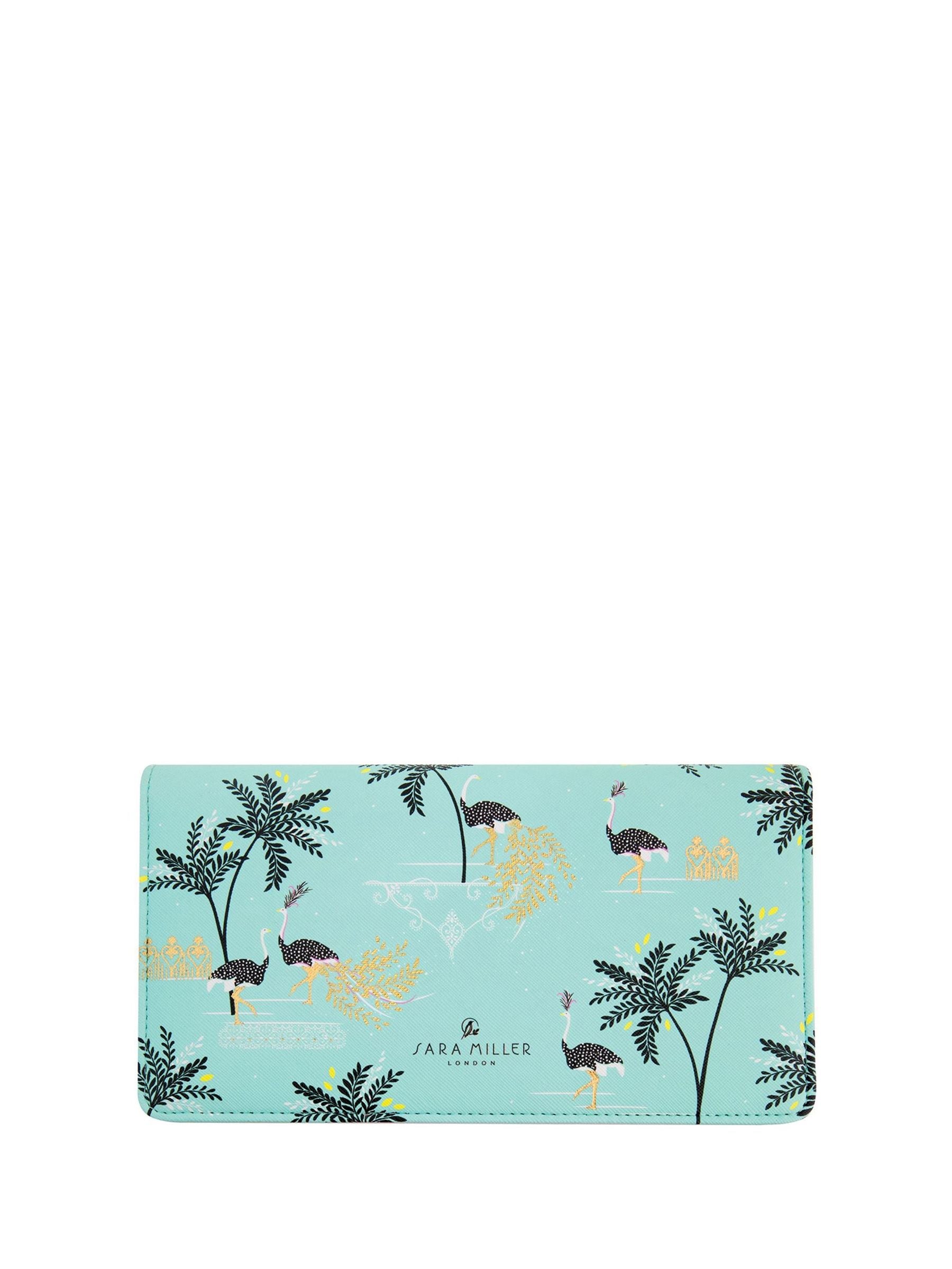 Sara Miller Savannah faux leather travel wallet, UK version