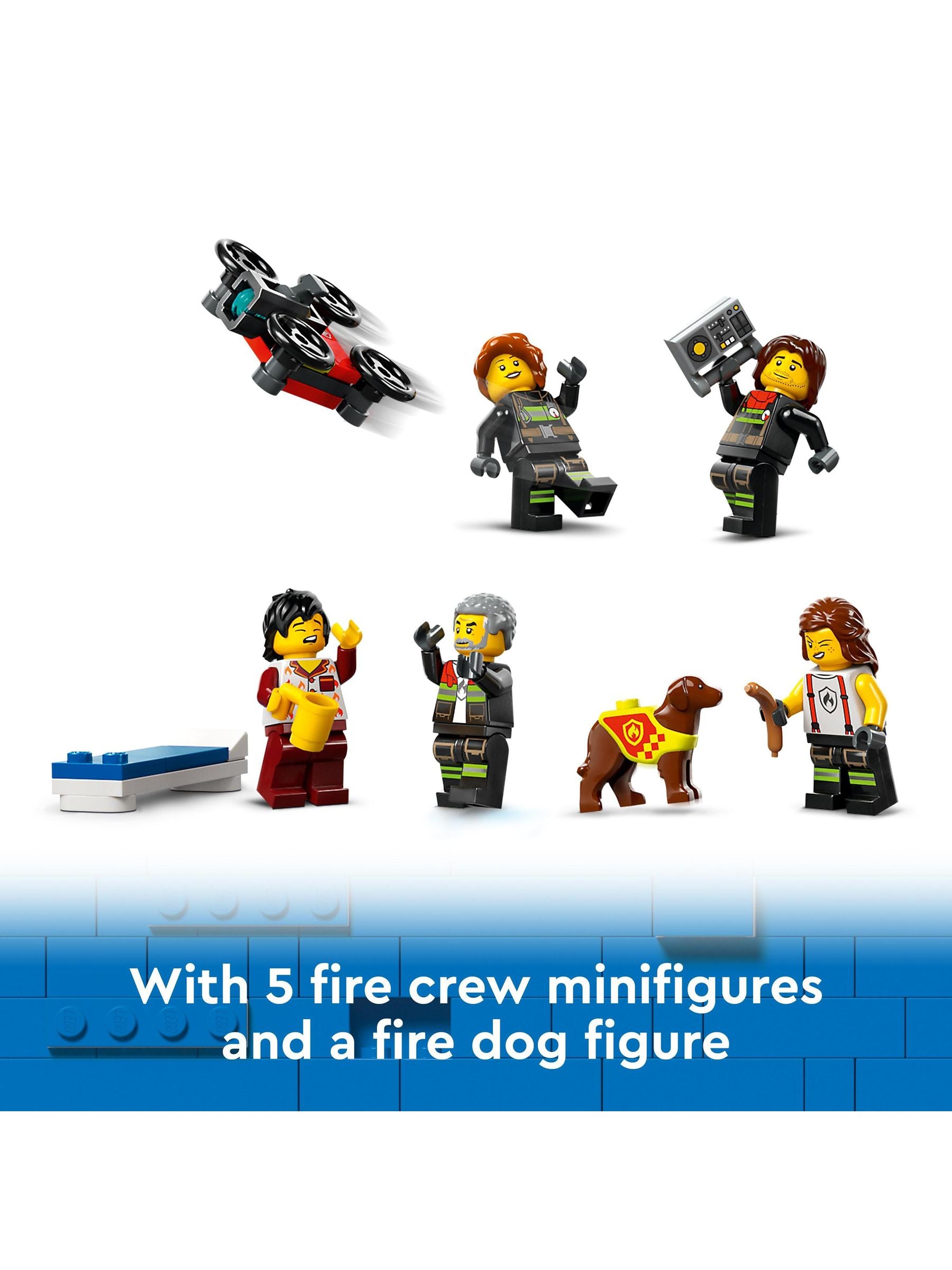 LEGO City Fire Station playset 60414, imported from the UK