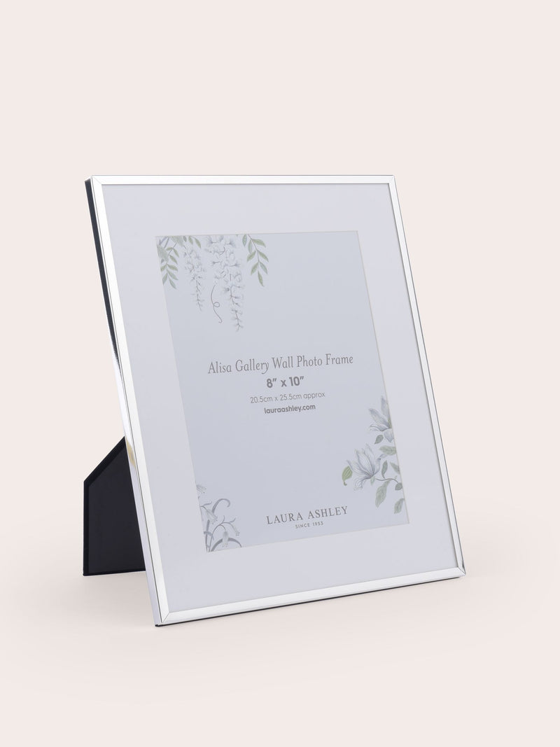 Laura Ashley set of 6 silver Alisa gallery photo frames, UK version