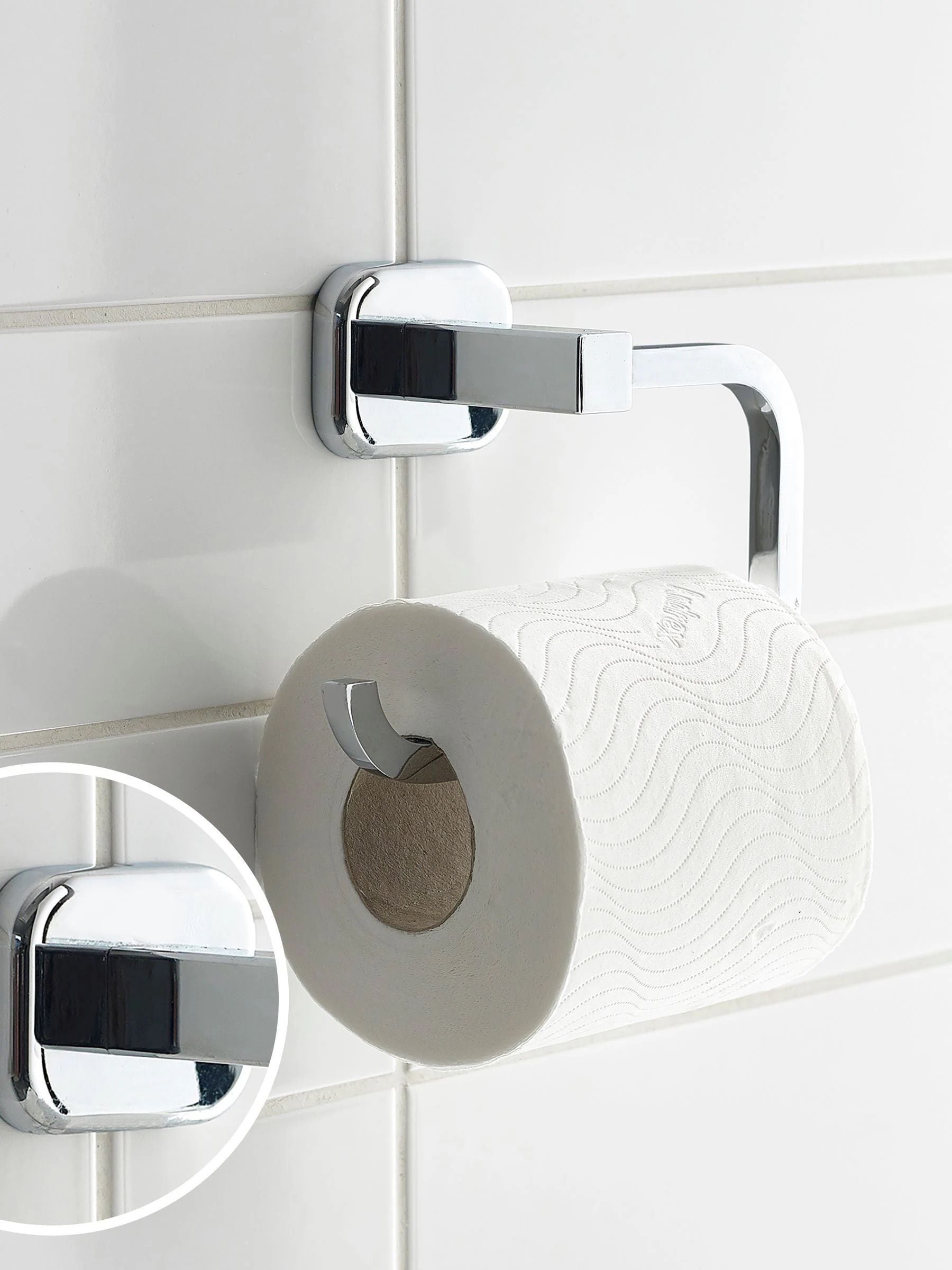 Chrome Garda Toilettenpapierhalter – britisches Produkt
