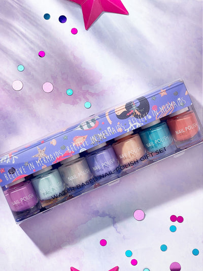 Next Kids Mermaid Nail Polish Gift Set (Set of 7)- Buy online at McGrocer