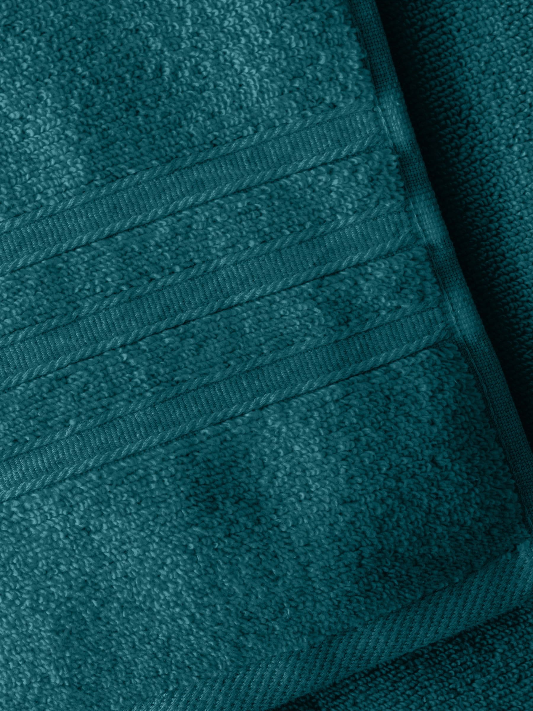 Catherine Lansfield charcoal grey zero twist cotton towel set, UK version