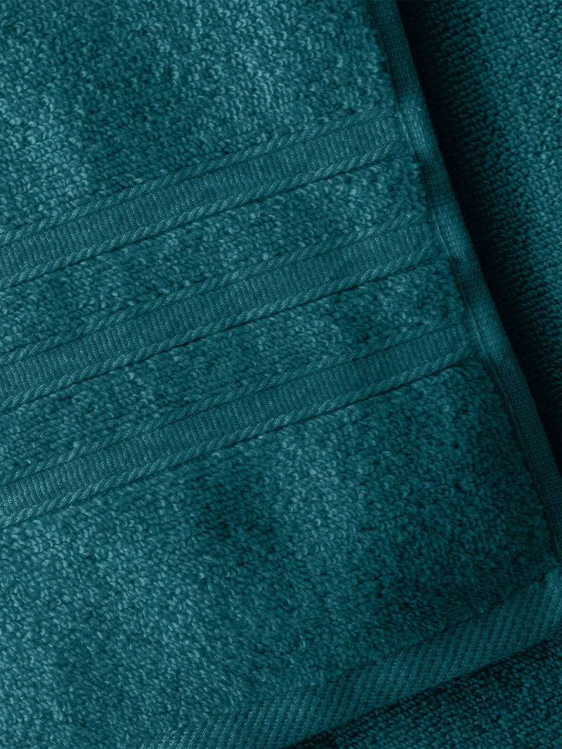 Catherine Lansfield charcoal grey zero twist cotton towel set, UK version