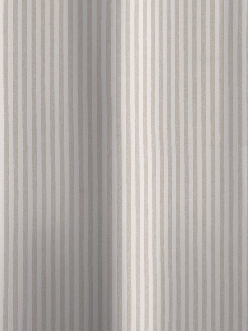 Catherine Lansfield Natural Timeless Stripe Shower Curtain 180x180 cm - British product