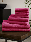 Catherine Lansfield Natural Quick Dry 100% Cotton Towel Set, 8 Piece