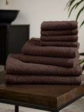 Catherine Lansfield Natural Quick Dry 100% Cotton Towel Set, 8 Piece