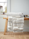 Catherine Lansfield grey faux fur throw 130x170cm - British product