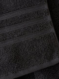 Catherine Lansfield charcoal grey zero twist cotton towel set, UK version
